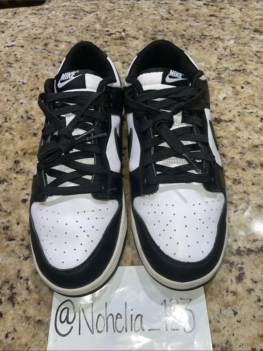 Nike Dunk Men’s Black/White Low-Top Sneakers